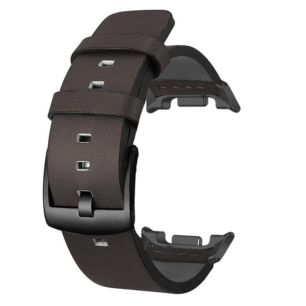 Leather Strap for Samsung Galaxy Watch 8 40 44mm/8 Classic /Ultra 2 Bracelet Belt No Gaps Quick Fit Watchband Wristband Straps