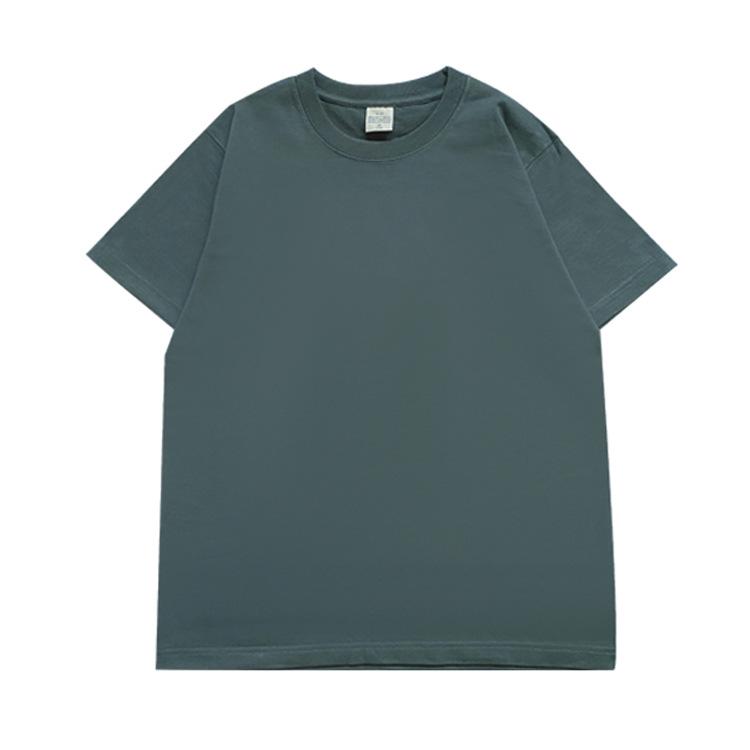 Unisex Koszulka z krótkim rękawem, ciężka bawełna 300g/m² - Bez deformacji, jednolite kolory