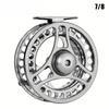 Premium Aluminum Alloy Stainless Steel Large Fly Fishing Reel - Smooth CNC Machining Suitable for Ice Fishing and Fly Fishing Fly Fishing Reel