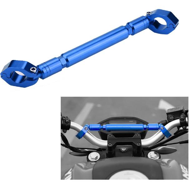 Motorcycle Cross Bar, 7/8” 22mm Aluminum Alloy Motorbike Balance Handlebar Brace Crossbar Universal Handle Accessory for Motocross Dirt Bike ATV