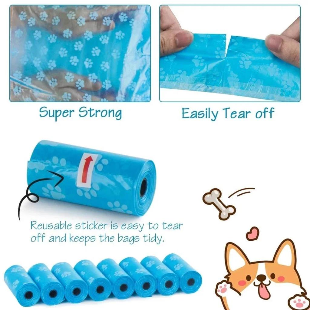 New Convenient, Durable, and Eco-Friendly Biodegradable Pet Waste Bags - Ensure a Cleaner Environment for Dogs and Cats - Effici