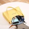 Crocodile Pattern Ladies Handbag with Letter Decoration