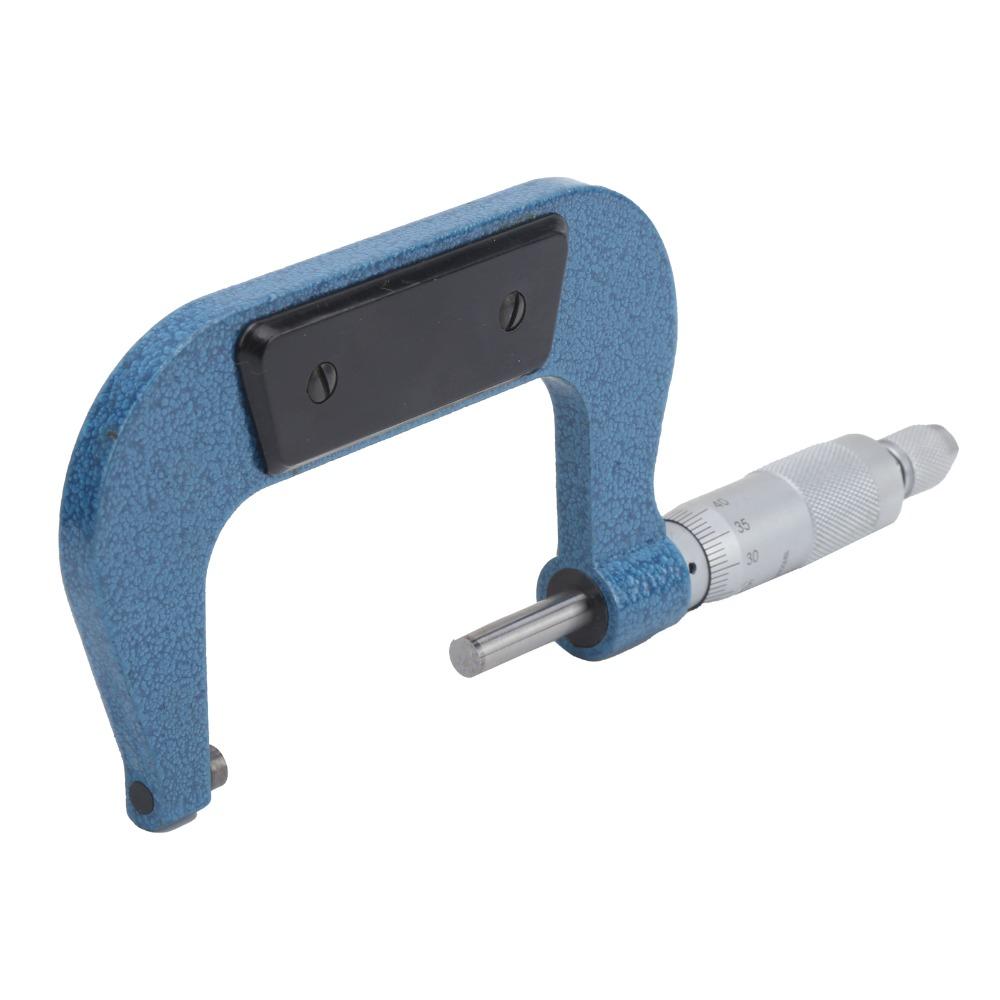 0.01mm Graduation Outside Micrometer 50-75mm Range Spiral Measuring Instrument For Machinist