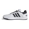 adidas Neo Hoops 2.0 Synthetic Leather Versatile Non-Slip Durable Low-Top Lifestyle Casual Shoes Unisex Sneakers White Black JI2759