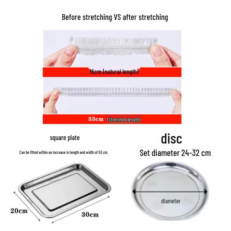 AVADEN Disposable Elastic Food Preservation Covers