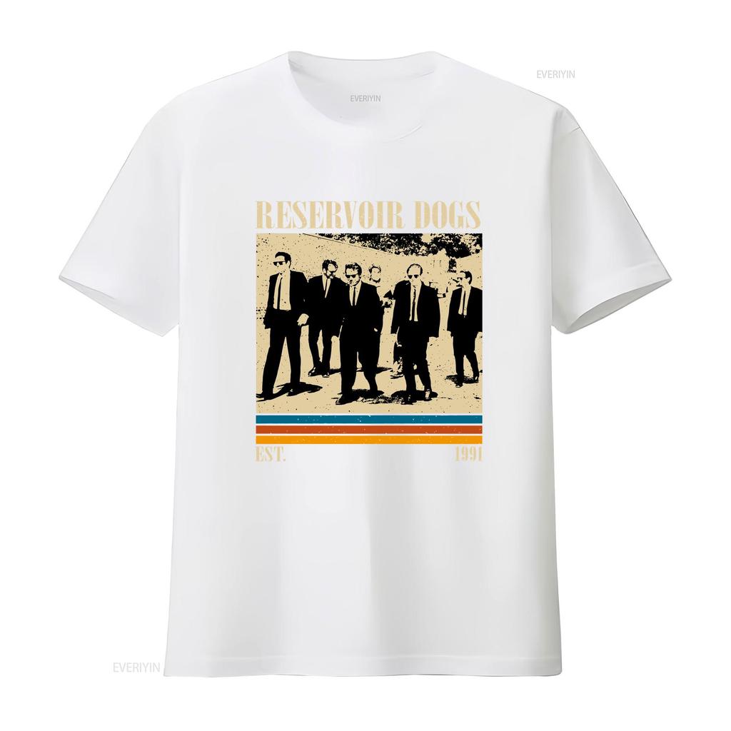 Reservoir Dogs T Shirt Movie Film Vintage Retro Classic S for Him Christmas Vintage Washed Stylish Casual Stretched Unisex