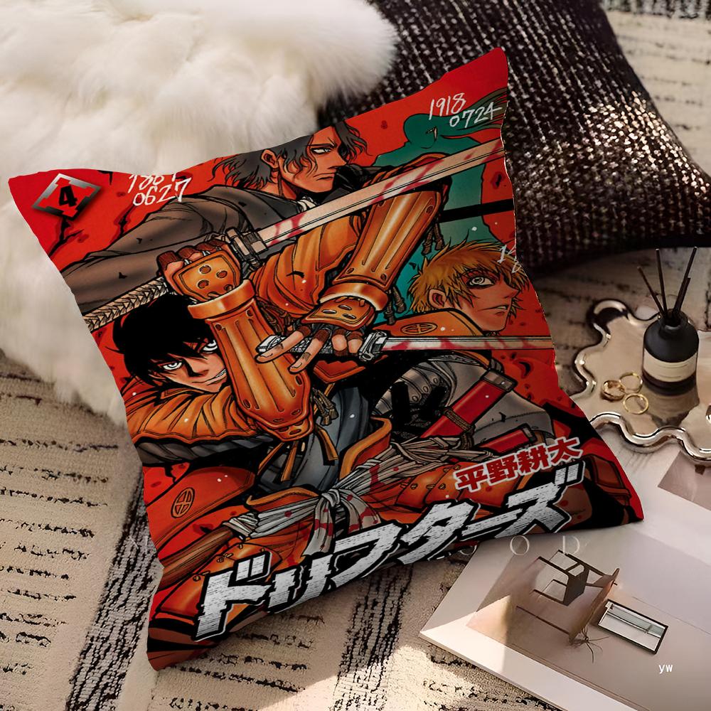 DRIFTERS Pillowcase Toon Gift Cushion Cover Bedroom Home Sofa Chair Seat Decor Pillow Case