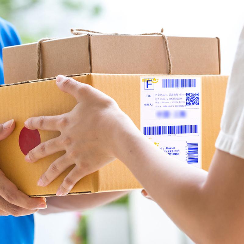 1 Roll/Pack Thermal Paper Sticker Self-adhesive Roll Packaged Blank White Tag Sticker Supermarket Price Blank Barcode Labels ZYF