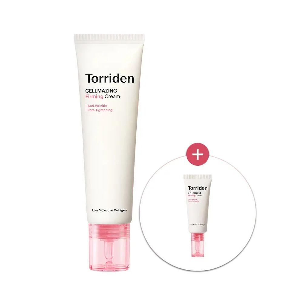 Torriden Cellmazing Low Molecular Collagen Firming Cream Set 60ml (+20ml) Elasticity Moisturizing Korean Skincare 60ml + 20ml