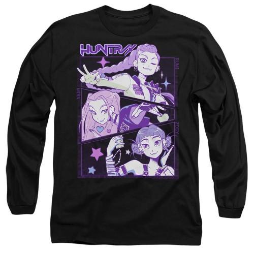 K-Pop Dämonenjäger Unisex Erwachsene Huntr/X Anime Langarm-T-Shirt