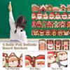 Self Adhesive Chalkboard Board Border 10M/33ft Cartoon Border Paper Gingerbread House Decorations Classroom Windows
