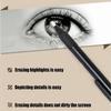 Press Retractable Retractable Eraser Pen 3.8mm Thin Tip Automatic Pencil Rubber  Art Supplies