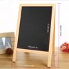 High Quality 30*19cm A Frame Double Sided Chalkboard Freestanding Wooden Blackboard Mini Board Activity Sign Tabletop Menu Board
