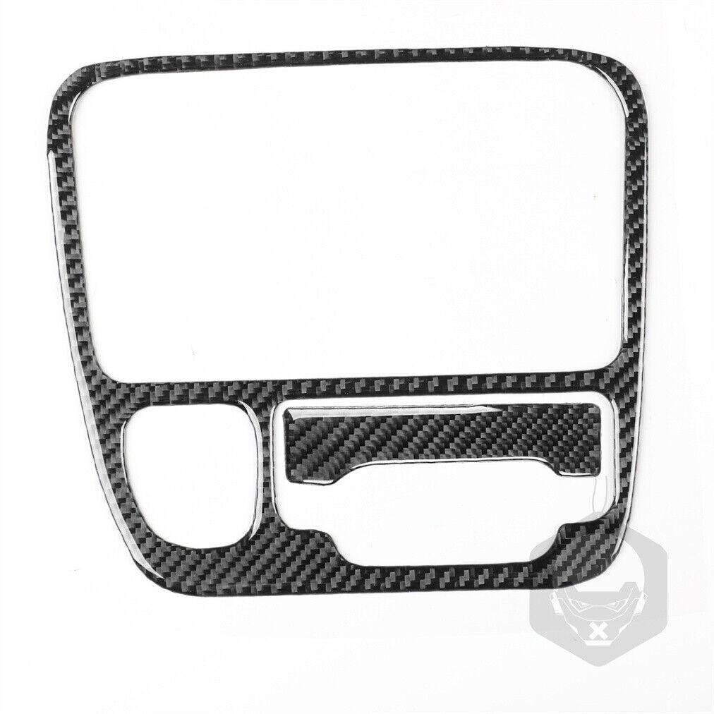 Carbon Fiber Car Multimedia CD Panel Frame Cover Trim For Vitara 99-04 XL-7