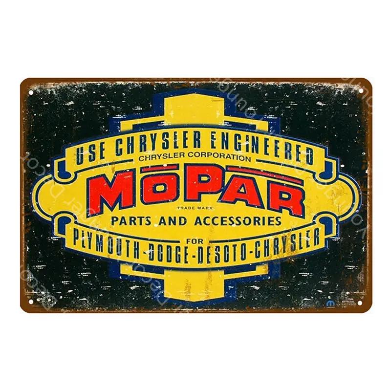 Motor Oil Mobiloil Metal Signs Gasoline Wall Plate Metal Vintage Garage Decor Bar Pub Man Cave Decorative Metal Plaque YA015