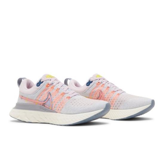 

Nike Wmns React Infinity Run Flyknit 2 Premium Розовый Пенопласт Синий Оттенок DH2497-600 EU 36.5 розовый/синий