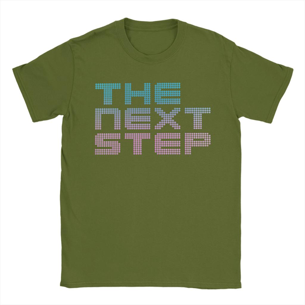 Fashion The Next Step T Shirt For Unisex  Cotton Tshirts Short Sleeve Tops