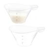 Portable Infant Feeding Cup Set Hassle-free & Choke-proof Solution Essential Baby Feeding Cup Duo for Feeding Your Baby