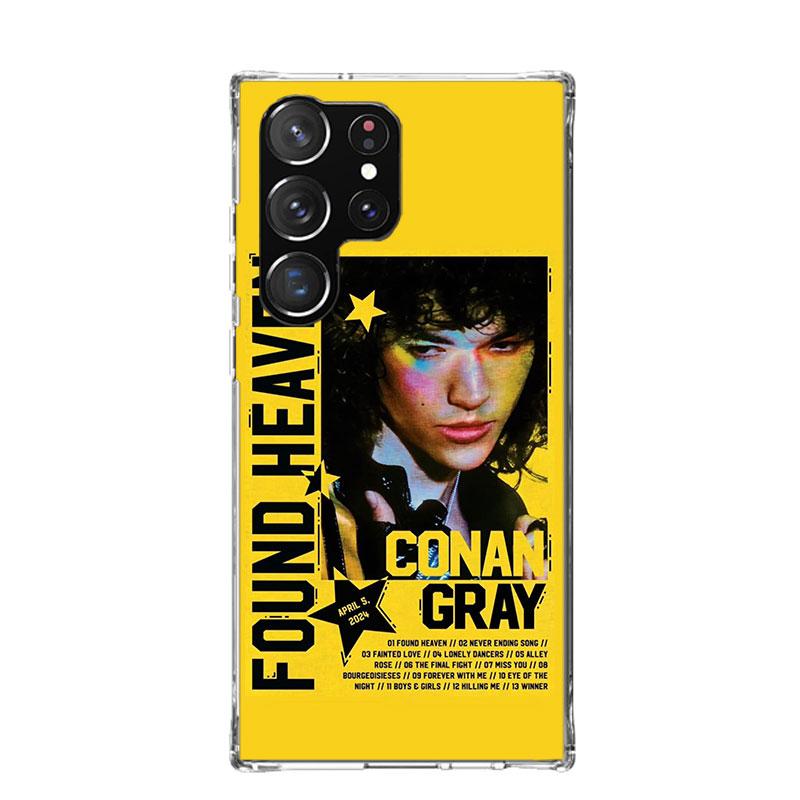 Conan Gray Found Heaven Phone Case For Samsung Galaxy S26 S25 Edge S24 S23 FE S22 Ultra S21 Plus S20 + Fundas Cover Coque Galaxy
