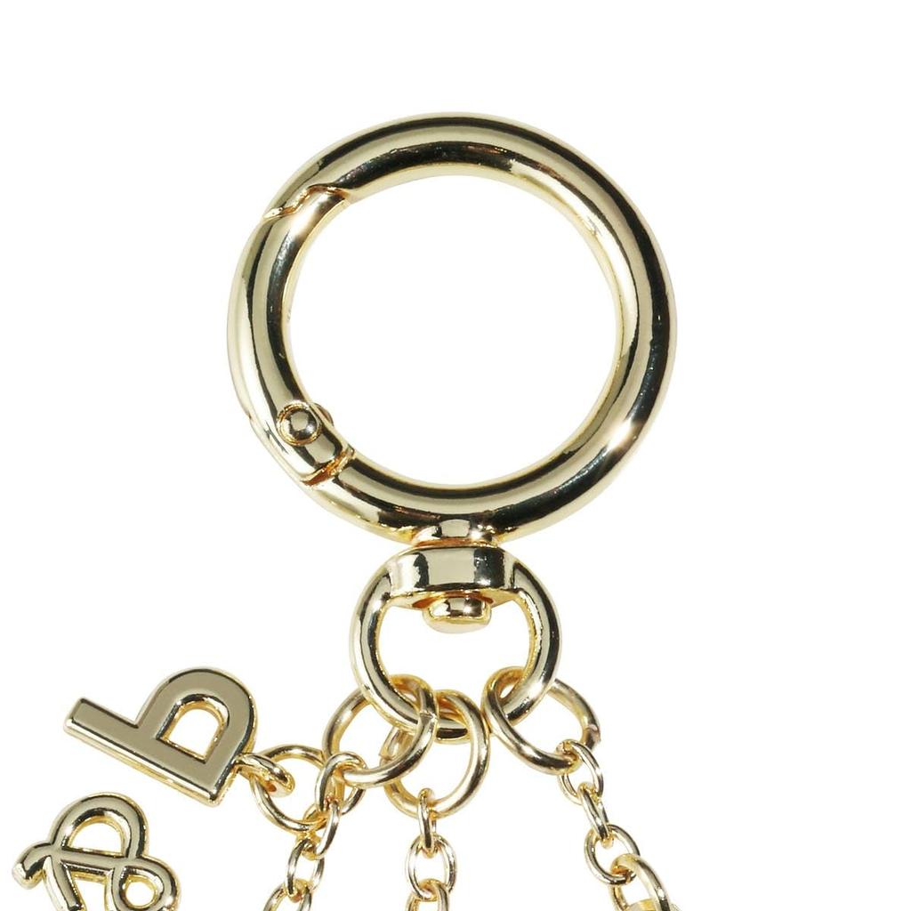 Marks Tea Party Nunet Key Ring, Paul & Joe, Gold, PAJ-KH07-BE