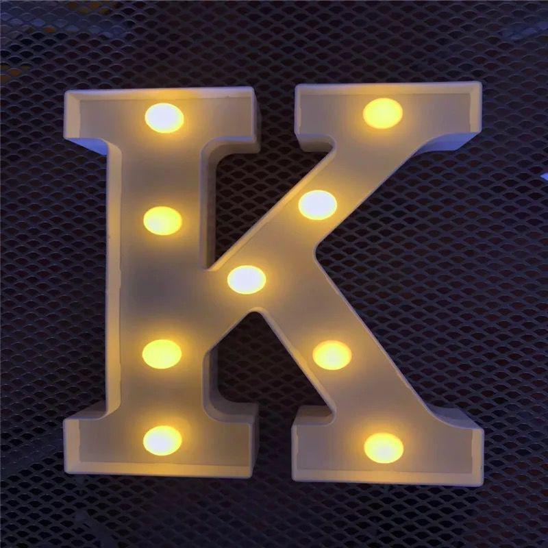 LED Love Letter & Number Lights for Valentine's Proposal Decor