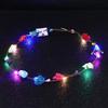 LED Light For Bridesmaid For Bride Wreath Headband Flower Crowns Beach Headband Glowing Wreath