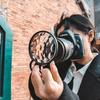 Handheld Glass Kaleidoscope Filter Lens for DSLR