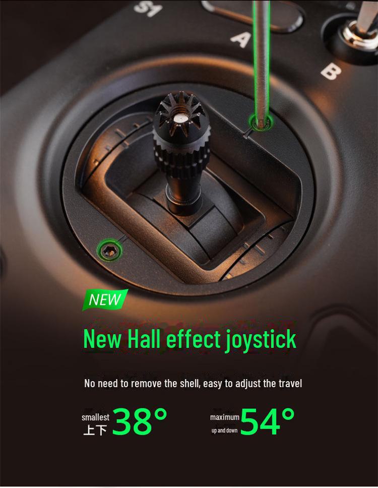 Radiomaster TX12 Joystick cu efect Hall pentru drone RC cu FPV și suport EDGETX ELRS