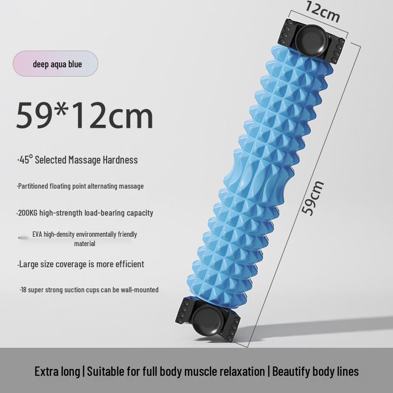 Zf1 Wall-Mounted Deep Tissue EVA Suction Cup Foam Roller for Massage and Exercise