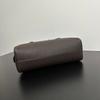 New top-layer cowhide underarm pillow bag one-shoulder casual zipper bowling women's bag old money style minimalist bag
