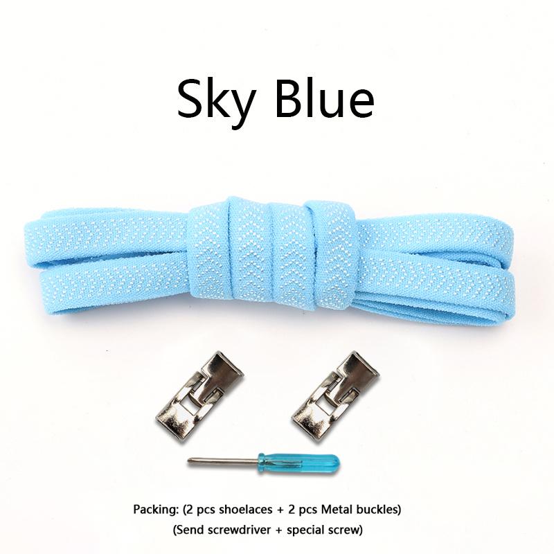 Elastic Laces Sneakers ShoeLaces 1 Second Quick No Tie Shoe Laces for Shoes Kid Adult Unisex Lazy Slippers Lace Strings Decorati