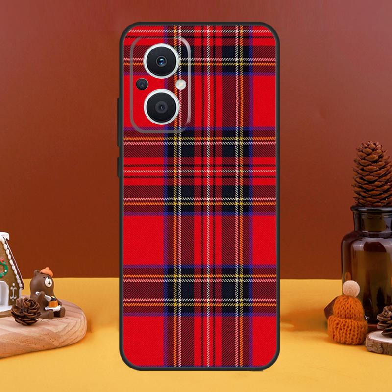 Clan Stewart Tartan Plaid Pattern Case For OPPO Reno 10 Pro 11 F 4 6 7 8 5 Lite 4Z 5Z 8T OPPO Find X6 Pro X5 X2 X3 Lite Cover