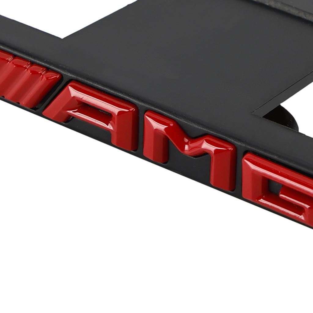 AMG predný zvislý pás s emblémom a nálepkou na masku chladiča pre Mercedes-Benz