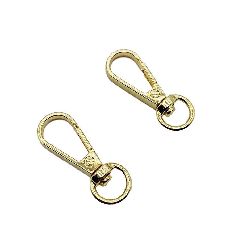 Metal Hook for Handbags and Lanyards - Small Chain Strap Buckle for Phone and Keychain