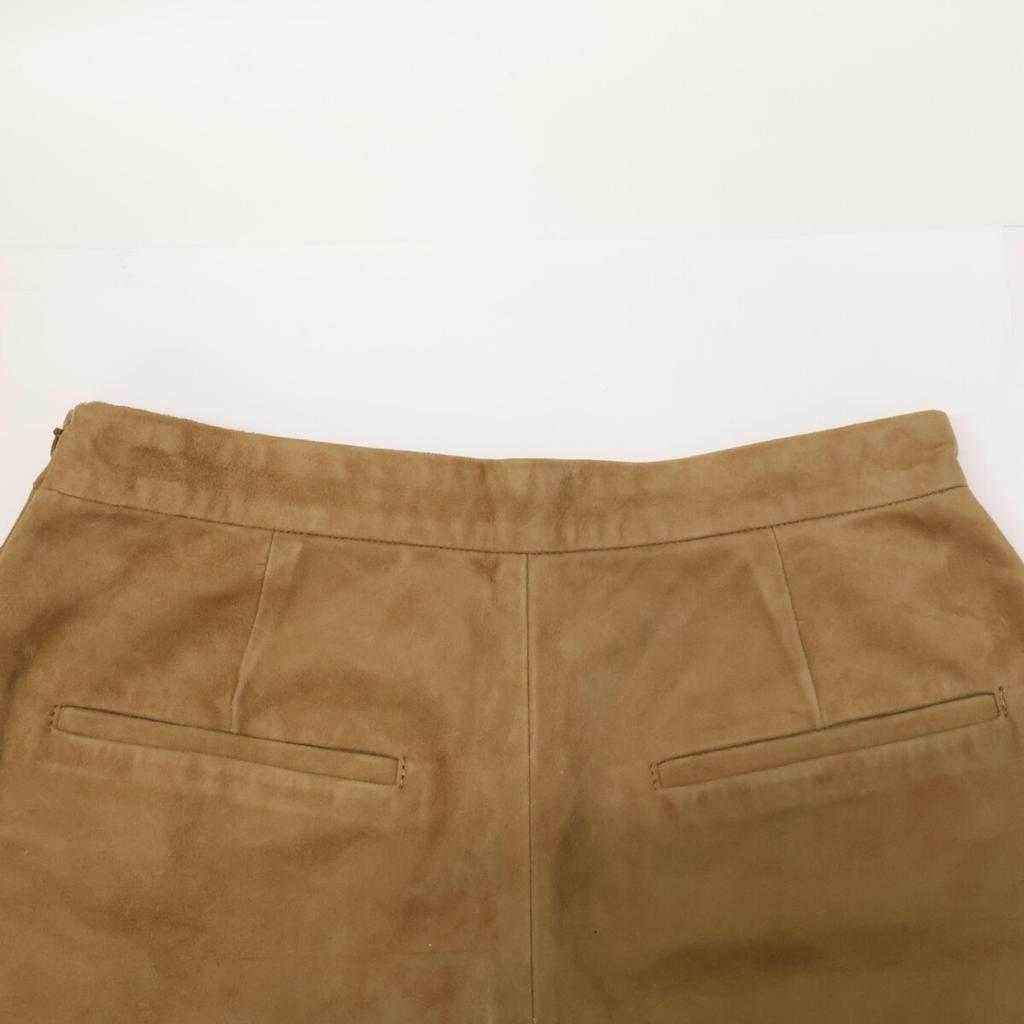 Gemini WGZ1041102A0014 Suede Shorts Bottoms F Camel beigeUsed