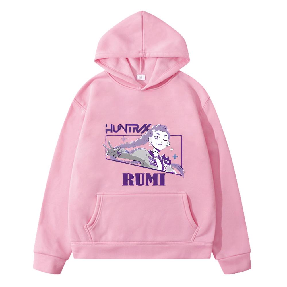 Kpop łowcy demonów dziecięca bluza anime Kawai Kurtka Pulower Portret głowy Słodka Casualowa Bluza y2k sudadera ubrania dla dzieci dziewczynka
