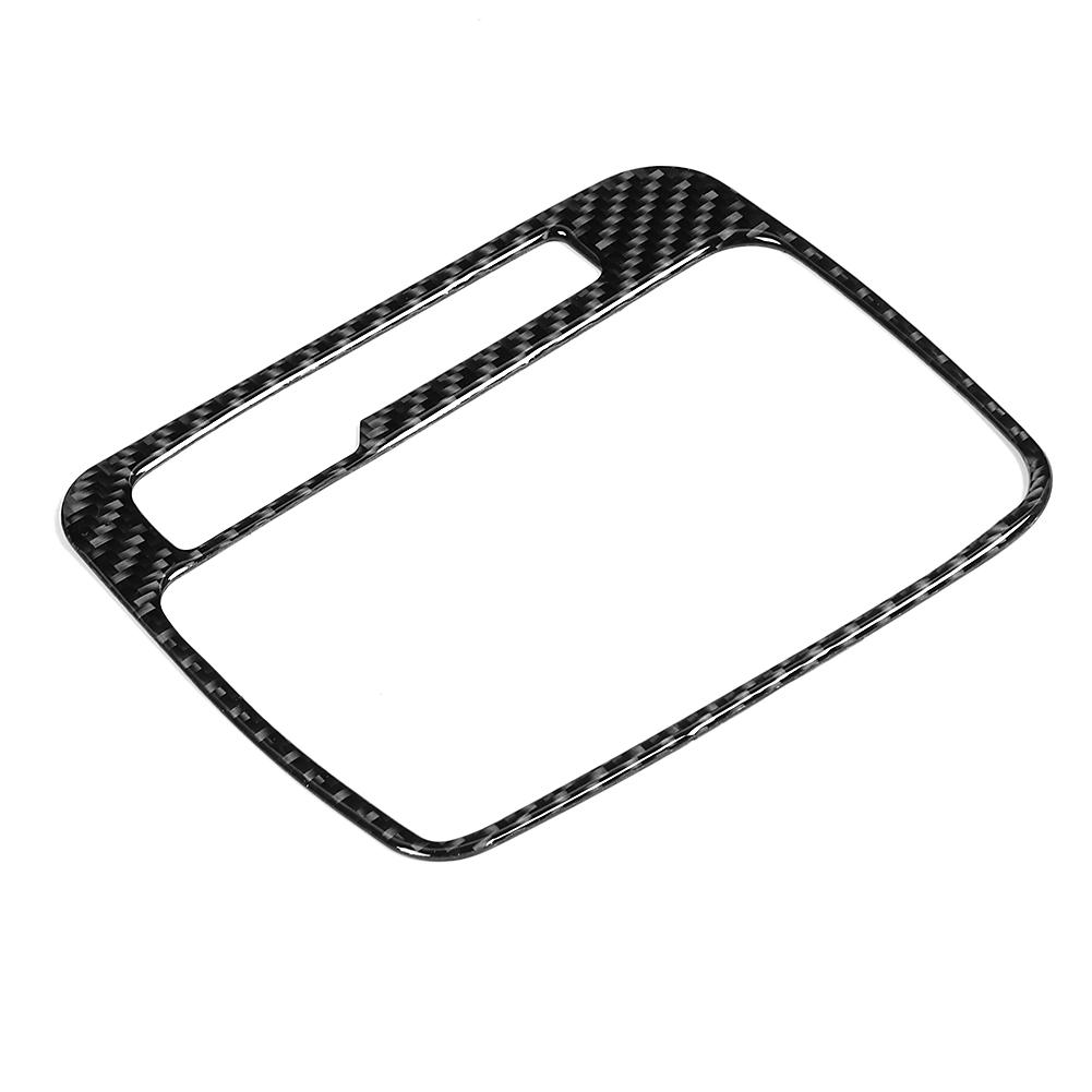 

Left Hand Driving Carbon Fiber Gear Shift Panel Frame Cover Trim Fit for VW Touareg 2011 2018