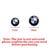 11/14mm Car Stickers BMW Dedicated Key Shell Emblem Paster For BMW 320Li 325Li 330Li 325i E60 E64 E70 E83 E85 E87 E90 E92 E71