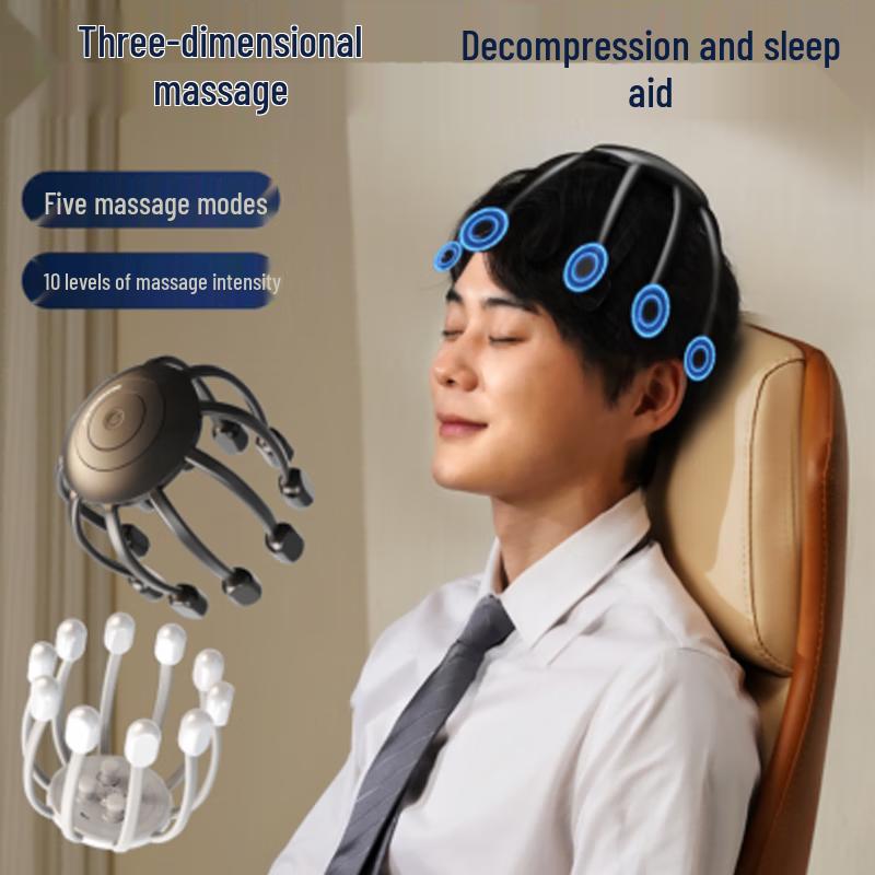 Hezheng Stress Relief Octopus Head Massager