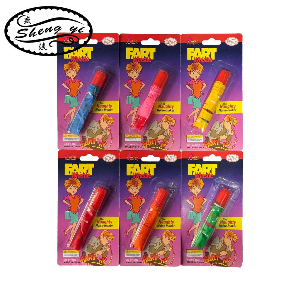 Random Color Version Prank Props Fart Whistle