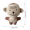 Puppy Dog Plush Squeaky Toys for Small Medium Dogs Bone Aggressive Chewers for Pet Cat Products Puppy Accessories
