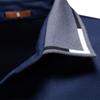Heren Polo Shirt met Contrasterende Kraag, Korte Mouwen, Effen Kleur