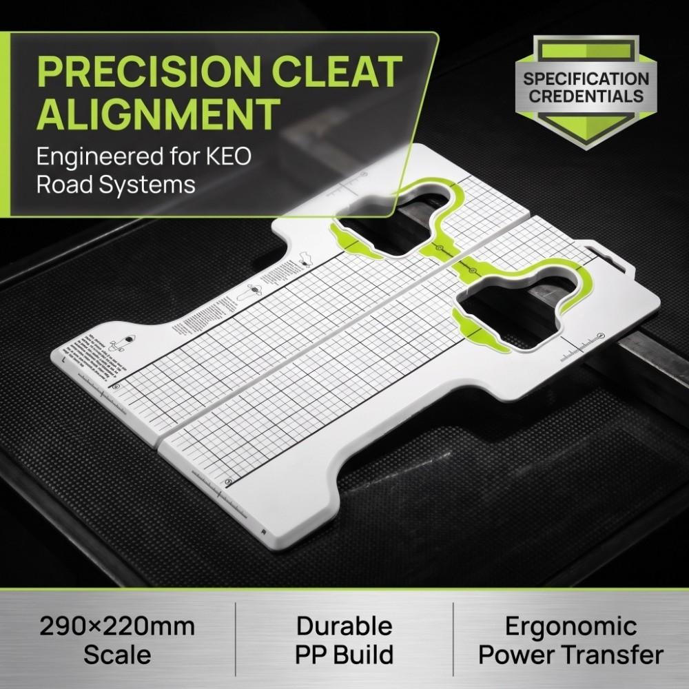 29*22cm Bike Cleat Adjustment Tool Adjustable Cycling Cleat Alignment Tool Road Cycling