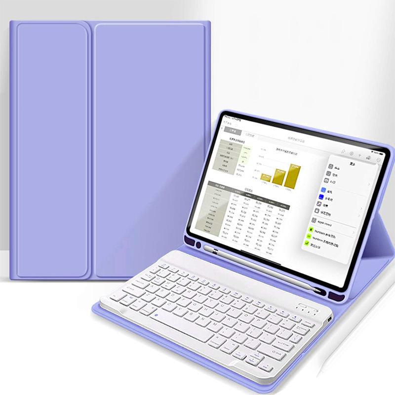 iPad 10th Gen Protective Case with Detachable Wireless Keyboard and Pro Mouse Compatibility