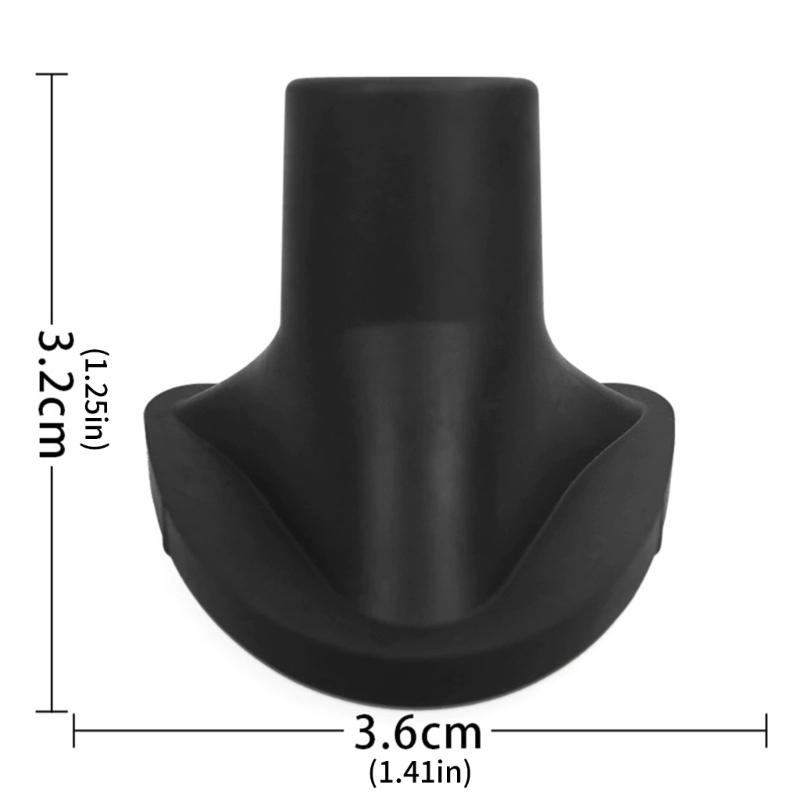 2Pcs Golf Bag Stand Feet Replacement Wear Resistent Golf Bag Rubber Feet Nonslip Rubber Balance Feet Golf Accessories
