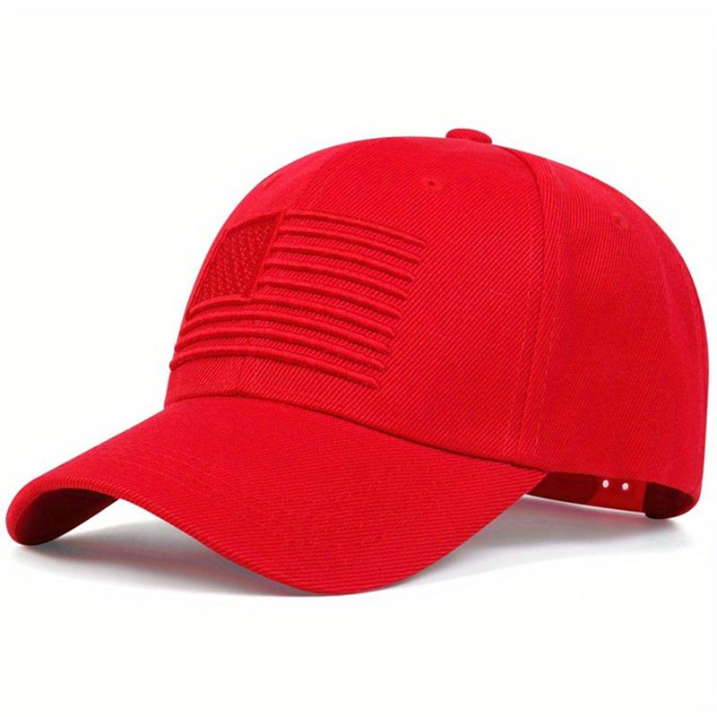 Fashion American Flag Embroidery Baseball Caps Spring and Summer Outdoor Adjustable Casual Hats Sunscreen Hat