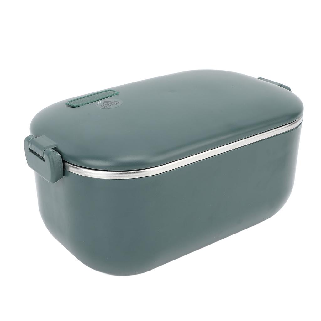 Electric Lunch Box 48W 1L Capacity Efficient Even Heating Washable Portable Food Warmer for Travel