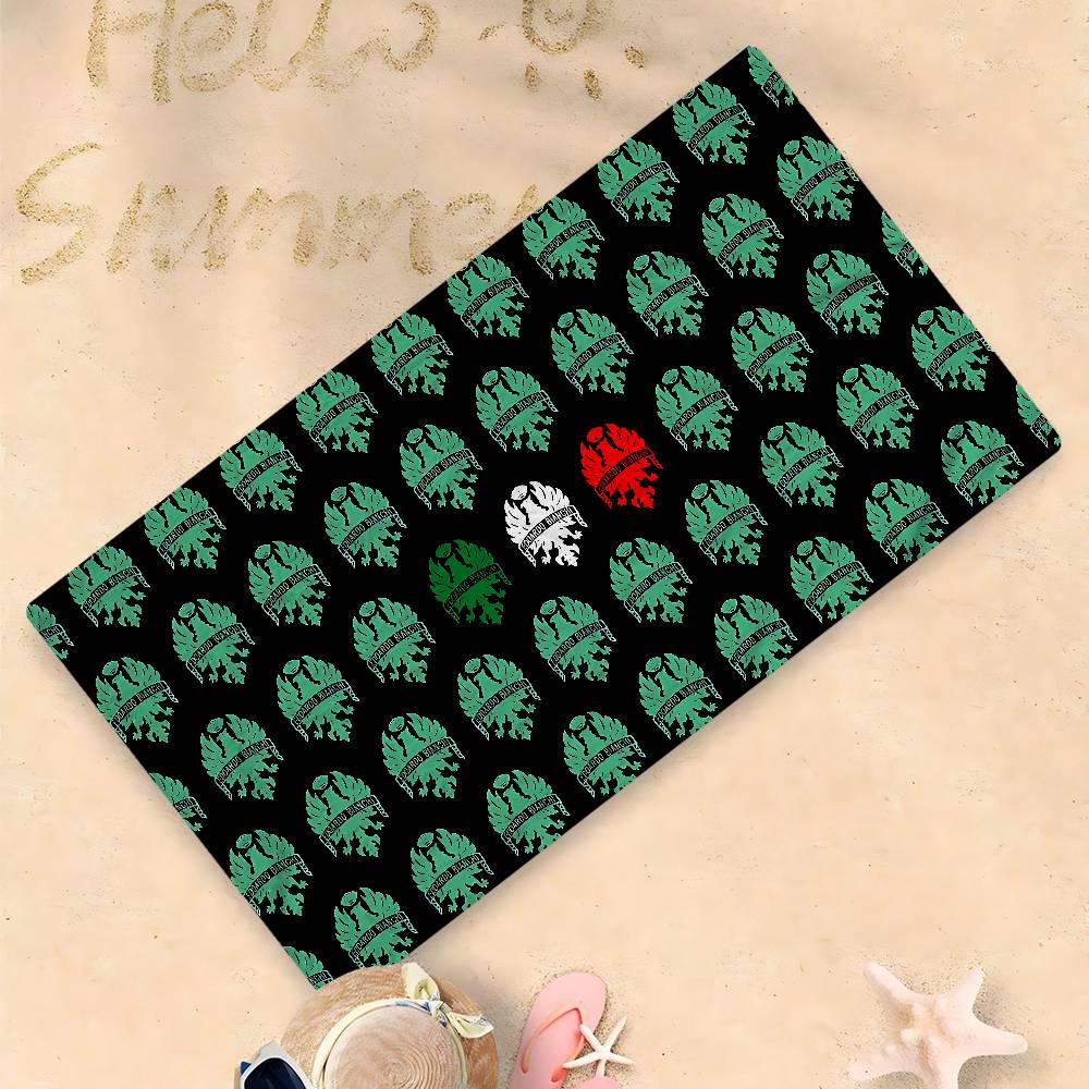 B-bianchi-S Bicycle Logo Microfiber Blanket Quick Drying Beach Towels Oversized Printing Super Absorbent Pool Towel Blanket