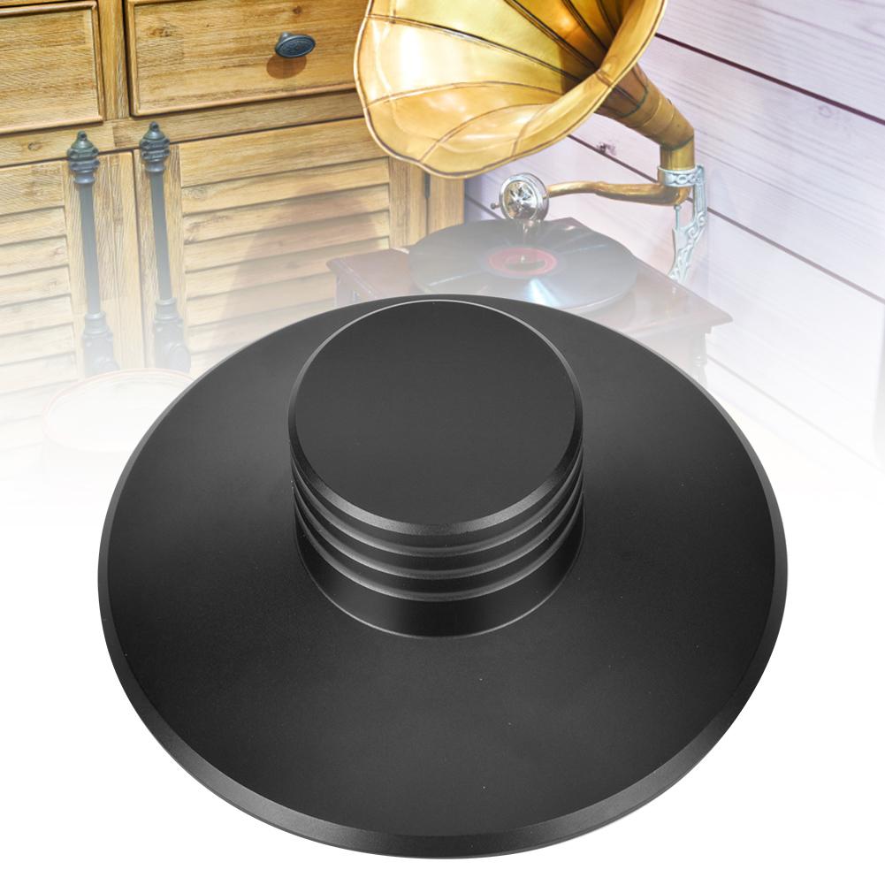 Black LP Turntable Stabilizer Record Player Disc Clamp Vibration Weight Balance Tool