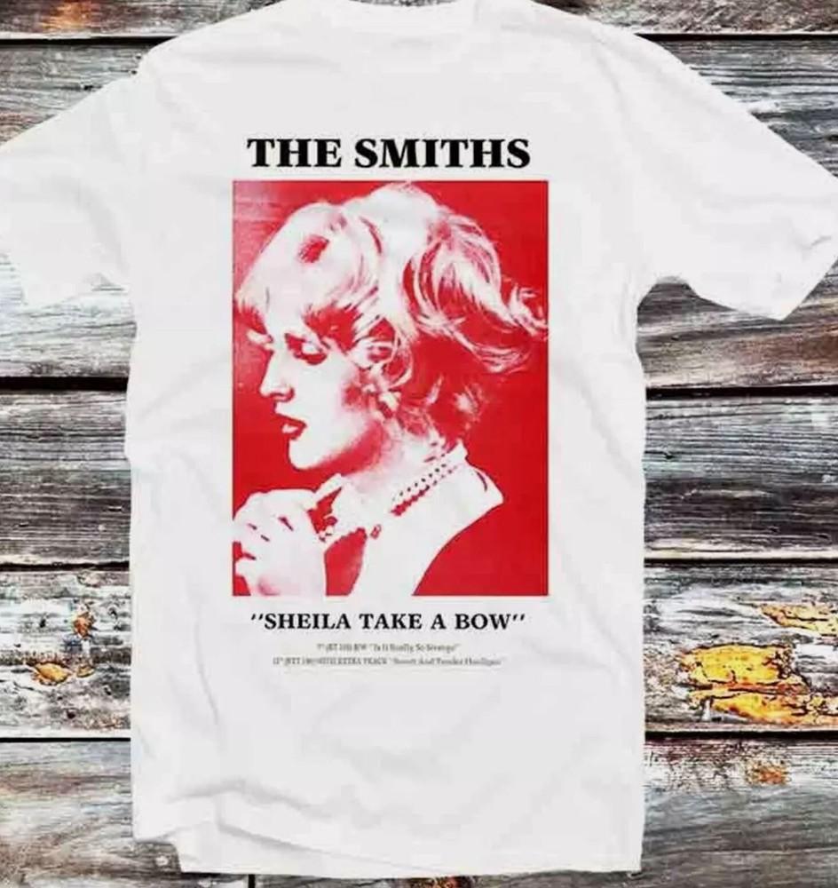 

The Smiths Sheila Take A Bow Футболка Винтажная Ретро Крутая Подарок Унисекс Футболка 4XL
